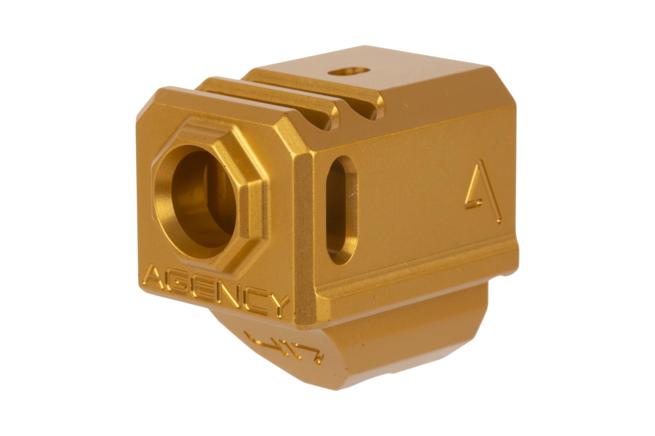 Agency Arms 417 Compensator for Glock 17/19/34 Gen4 - Gold